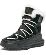 SOREL Women&#39;s Out &#39;N About RMX GLACY 100g Waterproof Boots Black Size 8 - $137.90 CAD