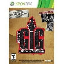 Xbox 360 Power Gig Rise of the Six String Brand New Sealed - £10.22 GBP