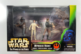 Star Wars Power of the Force Mynock Hunt 1998 Action Figure Han Solo Leia Chewy - $26.72