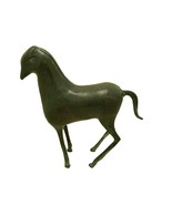 Vtg Hand-Hammered Brass Horse Figure Figurine 8.25&quot; X 2.5&quot; - $540.48 MXN
