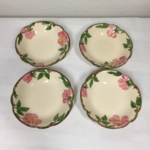 Vintage Franciscan Desert Rose Fruit Bowls 5&quot; Set of Four 1940s 50s - $24.99