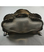 Mid Century Modern Napkin Holder Centerpiece HOKA FEINSILBERAUFLAGE - $856.72 MXN