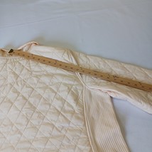 L.L.Bean Women’s Size 2X Reg Light Peach Full Zip Quilted Jacket Pockets 295900 image 7