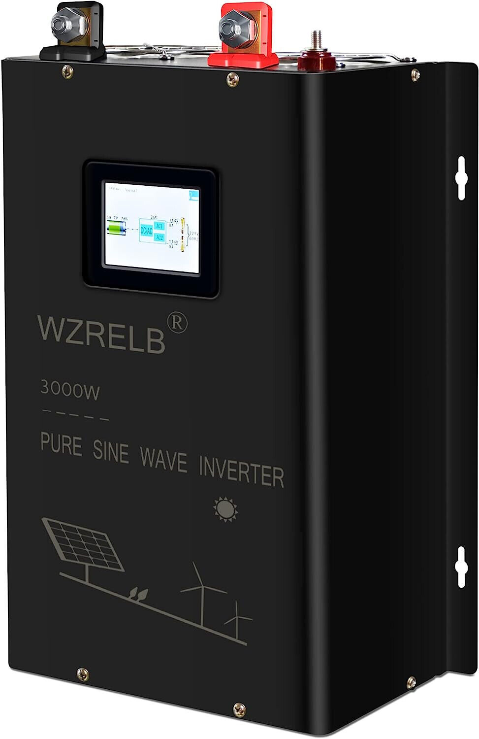 Primary image for WZRELB 3000W 48V Pure Sine Wave Inverter 48V DC Input to 120VAC 240V AC New