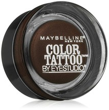 Maybelline Eyestudio ColorTattoo Leather 24HR Cream Eyeshadow, Chocolate... - £7.67 GBP