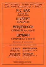 Pieces for piano four hands [Paperback] Bach Johann Sebastian; Schubert Franz an - £9.22 GBP