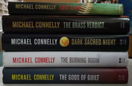 Michael Connelly Hardcover The Brass Verdict Lost Light Dark Sacred Night The X5 - £18.78 GBP