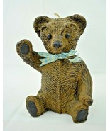 Vintage The Wax Workers Buster B. Bear Decorative Figurine Candle (1984) - £16.42 GBP