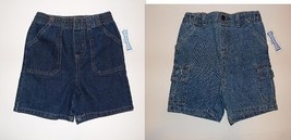 Toughskins Infant Toddler Boys Denim Jean  Shorts Size 24M NWT - £4.40 GBP