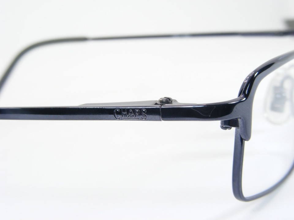 Vintage CHAPS Ralph Lauren 123 CZ7 Midnight EYEGLASSES GLASSES FRAME 48-20-140mm Item image 8