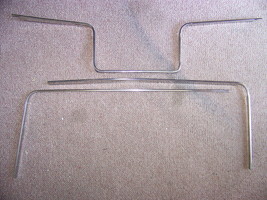 1966 Chrysler Imperial Rear Seat Surround Trim Oem 3 Pcs - £88.58 GBP