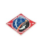 Authentic NASA Space Shuttle STS-40 Mission Patch Sticker Original Sticker - $8.00