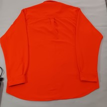 Columbia HM7033 Men's Orange Button-Down Long Sleeve Shirt Size Large image 2