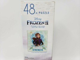 Disney 48 Pc Jigsaw Puzzle - New - Frozen II Anna &quot;Strength&quot; - £6.17 GBP