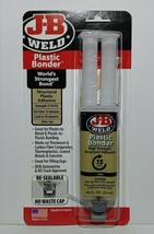 J-B Weld Plastic Bonder Tan Syringe 0.85 fl oz  50133 - £7.79 GBP
