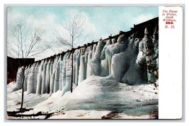 Flume in Winter South Wolfeboro New Hampshire NH UNP UDB Postcard W13 - £3.74 GBP
