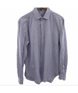Culturata blue stripe dress shirt size Large 16.5 - £27.13 GBP