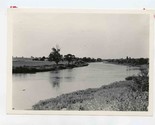 Grand River Looking Upstream Village of York Ontario Photo 1940 - $27.72