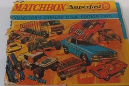 Vintage 1970 MATCHBOX Superfast Collectors Catalog Damaged on Spine of b... - $10.00