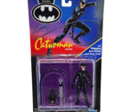 VINTAGE 1991 KENNER BATMAN RETURNS CATWOMAN SEALED ON CARD ACTION FIGURE... - $23.75
