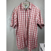 The North Face A5 Series Shirt Men’s Red Plaid Button Up Short Sleeve Si... - $372.25 MXN