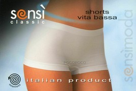 Shorts Waist Low Women&#39;s Seamless Microfiber Sensì Classic Sensi &#39; - $7.83