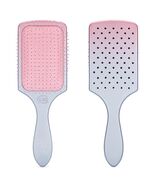 Wet Brush Paddle Detangler Hair Brush Pink/Purple Feel Good Ombre AquaVent - $247.78 MXN
