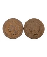 Full of 2 Indian Centimes (1870+1871) About Good + Brown Condition Color... - €114,51 EUR