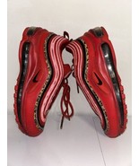 Nike Womens Air Max 97 Red Leopard Athletic Shoes Sneakers Size 7 BV6113... - £39.46 GBP