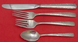 Camellia by Gorham Sterling Silver Place Size Setting(s) 4pc Vintage - £181.22 GBP