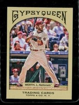 2011 Topps Gypsy Queen Baseball Trading Card #198 Jayson Werth Nationals - £6.59 GBP