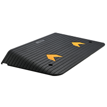 VEVOR Upgraded Rubber Threshold Ramp, 3.5" Rise Door Ramp with 1 Channel... - $59.99