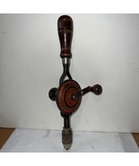 Vintage Craftsman 1071 Egg Beater Hand Crank Drill w/Drill Bits  Made in... - $34.07 CAD