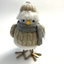 Target Wondershop 2023 Featherly Friends Cove Wearing Winter Outfit Fabric Bird - £10.16 GBP