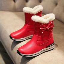 Big Size 31-43 New winter Parent-child shoes cotton warm snow boots zipper candy - £49.17 GBP