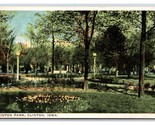 Clinton Park View Clinton Iowa IA UNP WB Postcard Y4 - $3.91