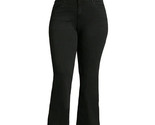 Time and Tru Women&#39;s Mid Rise Bootcut Jeans, 31&quot; Inseam Black Size 10(Re... - $21.77