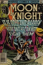 Moon Knight Marvel Comics Vintage Bronze Age May 1981 #7 B.Sienkiewicz USA Good - £9.43 GBP