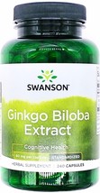 240 Caps Ginkgo Biloba 60mg Standardized Extract - £13.54 GBP