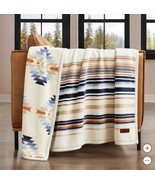 Pendleton Throw Multicolor Savanna Stripe Reversible Plush 50&quot; X 70&quot; Sof... - $70.30 CAD