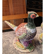 Vintage Hand-Painted Pheasant Statue Figurine 10.5&quot; Tall  - $58.00