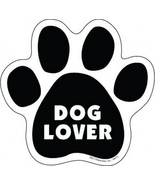 DOG LOVER Cute Dog PAW PRINT Fridge Car Magnet Locker Gift 5&quot;x5&quot; LARGE S... - $5.89