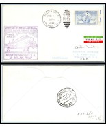 1950 US First Flight Cover - TWA, Boston, MA to Milan, ITALY, FAM 27 R12 - £2.32 GBP