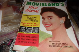 &quot;Movieland&#39;s 1958 Annual&quot; magazine with Natalie Wood on the cover - £15.80 GBP