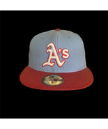 New Era 59FIFTY Oakland Athletics Fitted Cap Red /Blue Size 7 5950 - $29.99