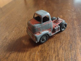 OLD Tootsietoy Diecast Truck Red Chicago 24 tootsie toy Semi Tractor Can Snub - $10.39