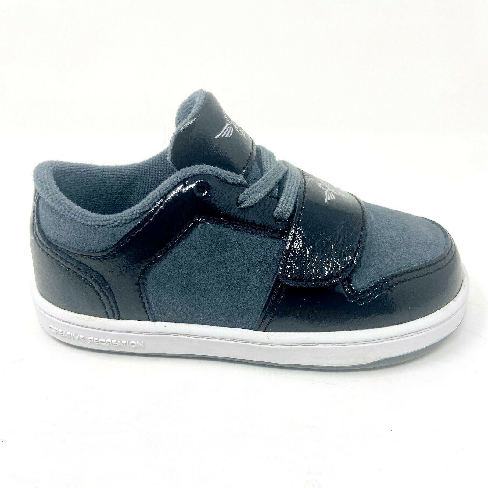 Creative Recreation Cesario Lo Smoke Grey Toddler Casual Sneakers