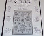 Blackwork Made Easy: Embroidery Techniques, Patterns &amp; Samplers, Lesley ... - $19.76