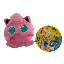 1999 Vintage Pokemon Pocket Monster Tomy Jigglypuff Bean Bag Plush With Tags - £40.37 GBP