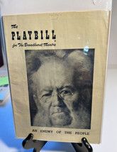 Playbills Broadway Show Enemy of the People Frederic March Broadhurst Th... - £11.70 GBP